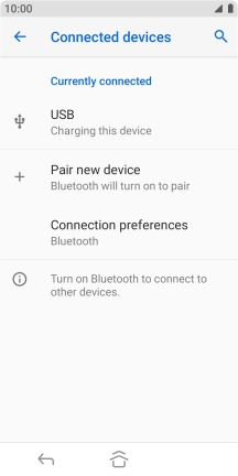 Press Pair new device.