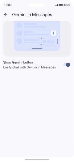 Press arrow left the necessary number of times to return to the list of messages.