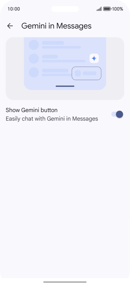 Press arrow left the necessary number of times to return to the list of messages.