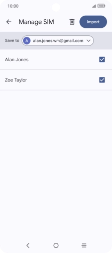 Press the drop down list next to 