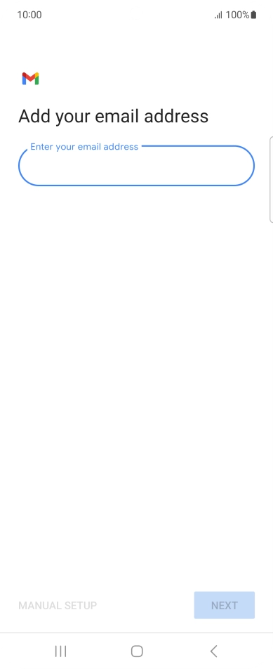 Press the field below 