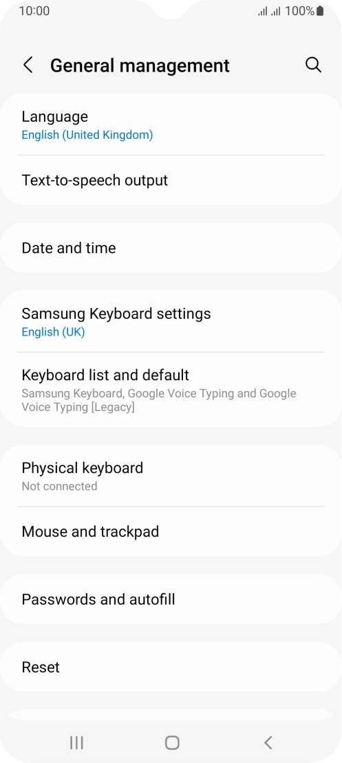 Press Date and time.
