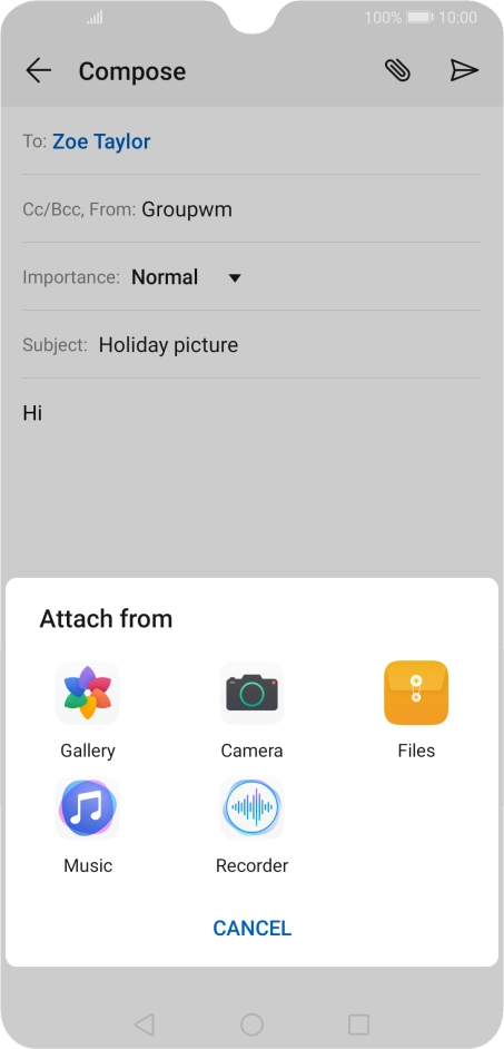 Press Files and go to the required folder.