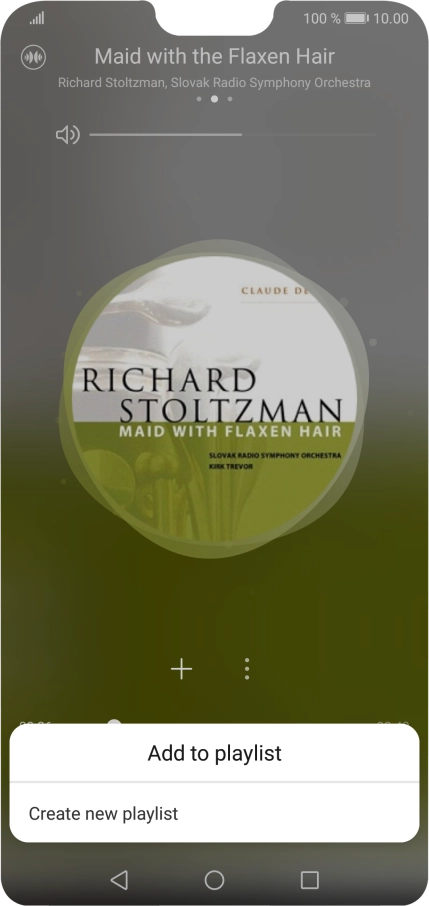 Press Create new playlist.