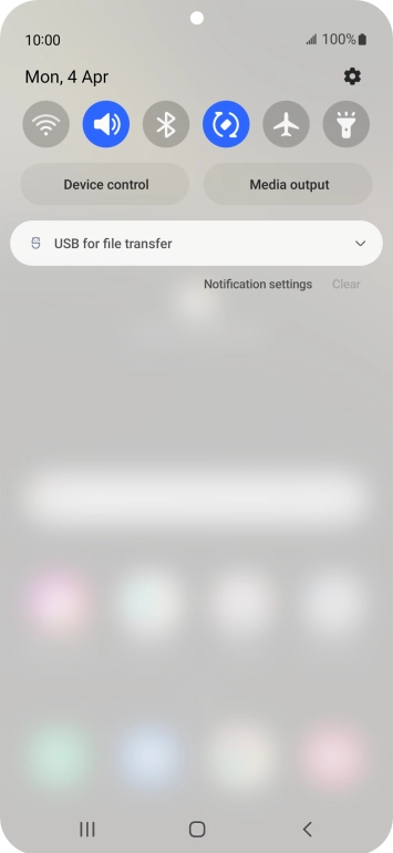 Press the drop down list.