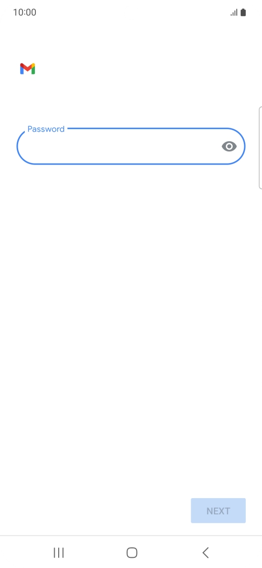 Press the field below 