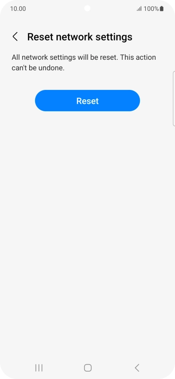 Press Reset.