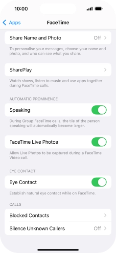 Press SharePlay.