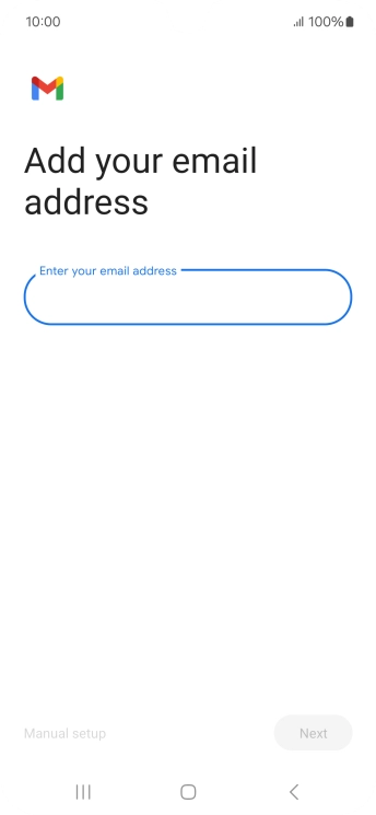 Press the field below 