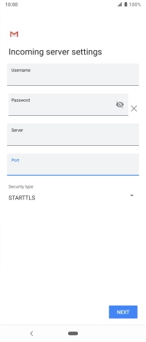 Press the drop down list below 