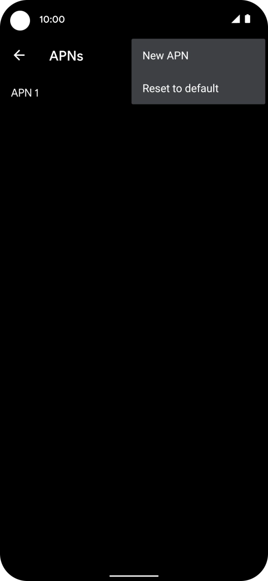Press New APN.