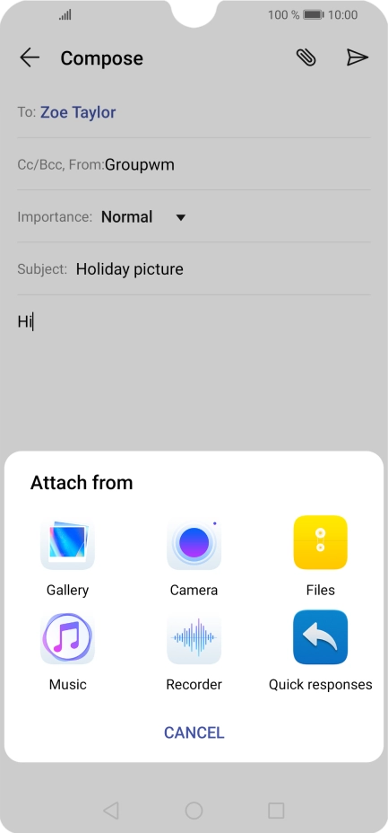 Press Files and go to the required folder.