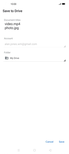 Press the field below 