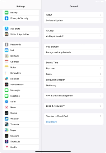 Press App Store.