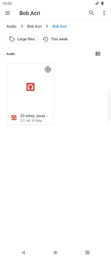 Press the required ring tone to add it to the list of ting tones.