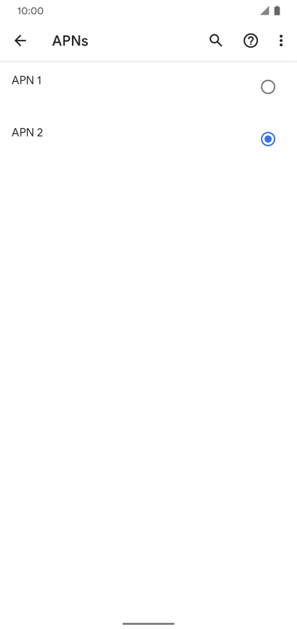 Slide your finger upwards starting from the bottom of the screen to return to the home screen.