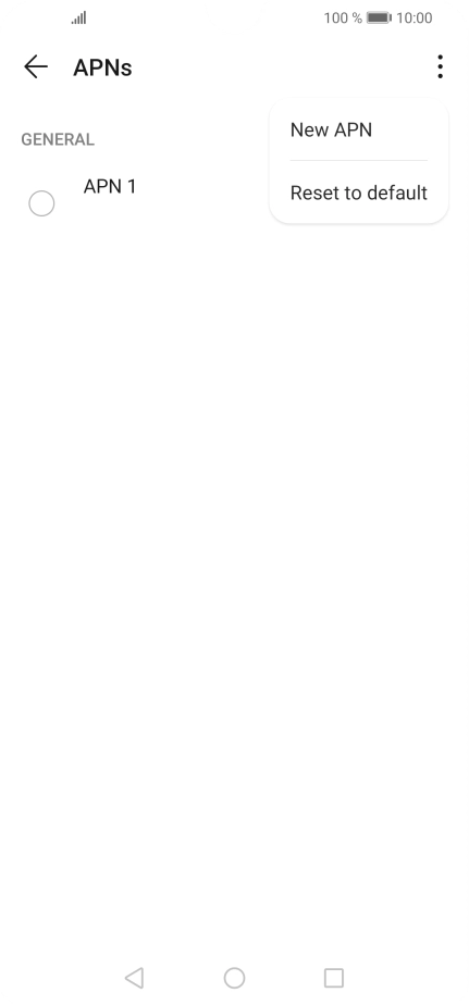 Press New APN.