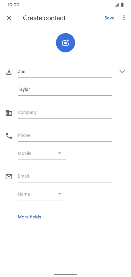 Press Phone and key in the required phone number.
