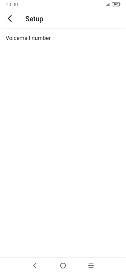 Press Voicemail number.