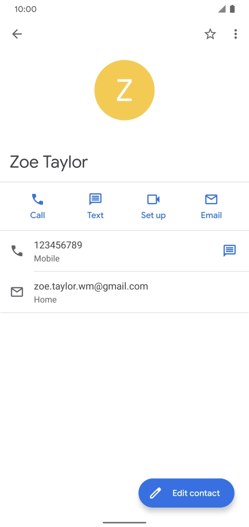 Press the required number.