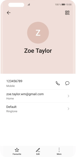 Press the required number.