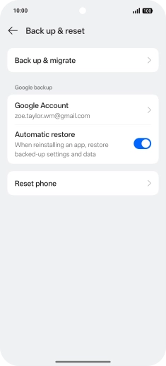 Press Reset phone.