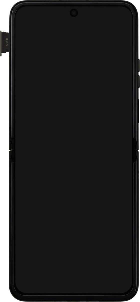 Remove the SIM holder from your phone.