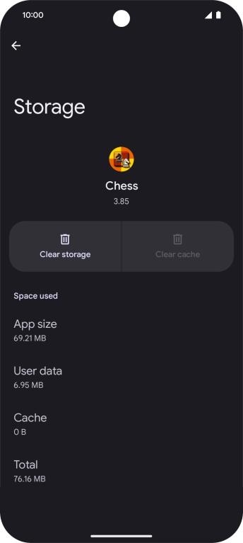 Slide your finger upwards starting from the bottom of the screen to return to the home screen.