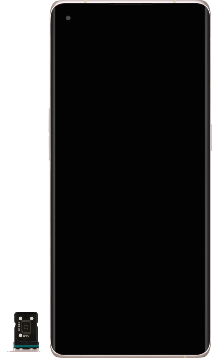 Turn your SIM as illustrated in the first SIM holder and place it in the SIM holder.