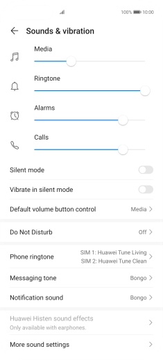 Press Phone ringtone.