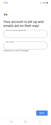 Press the field below 