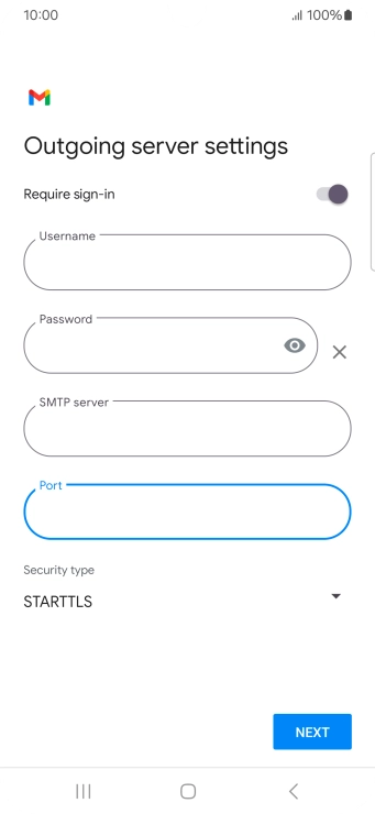 Press the drop down list below 