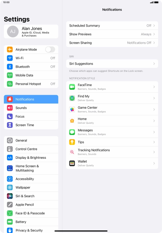 Press Scheduled Summary.