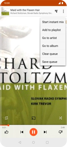 Press Add to playlist.