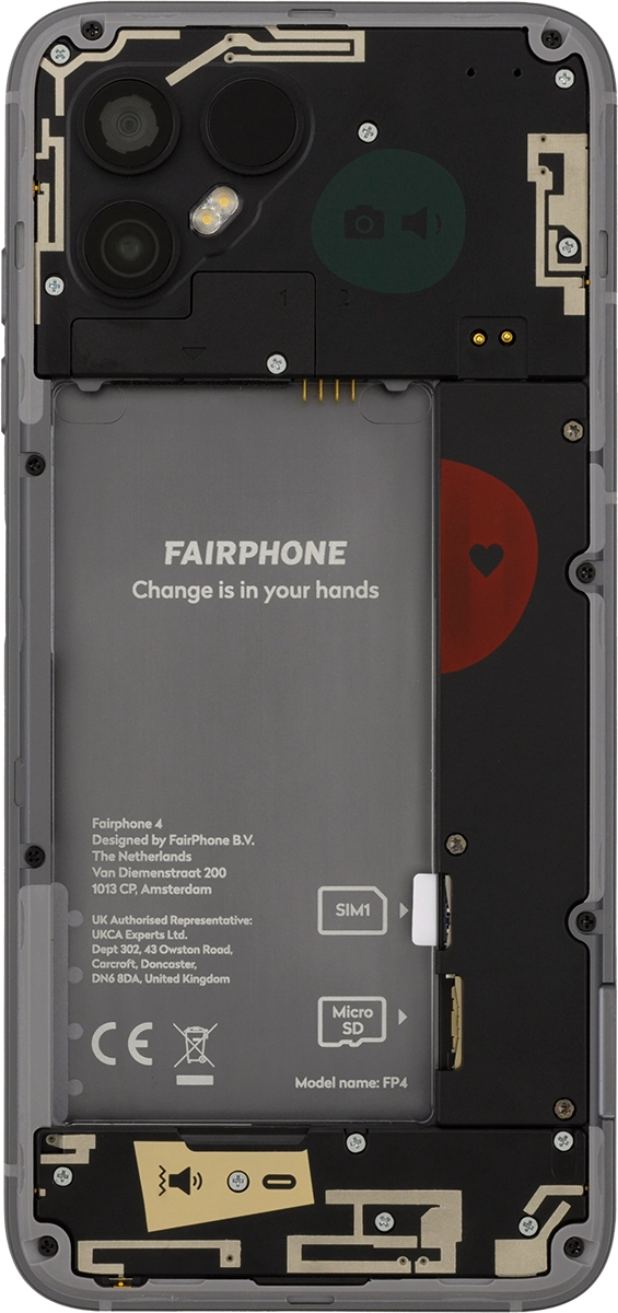 Slide your SIM into the SIM holder.