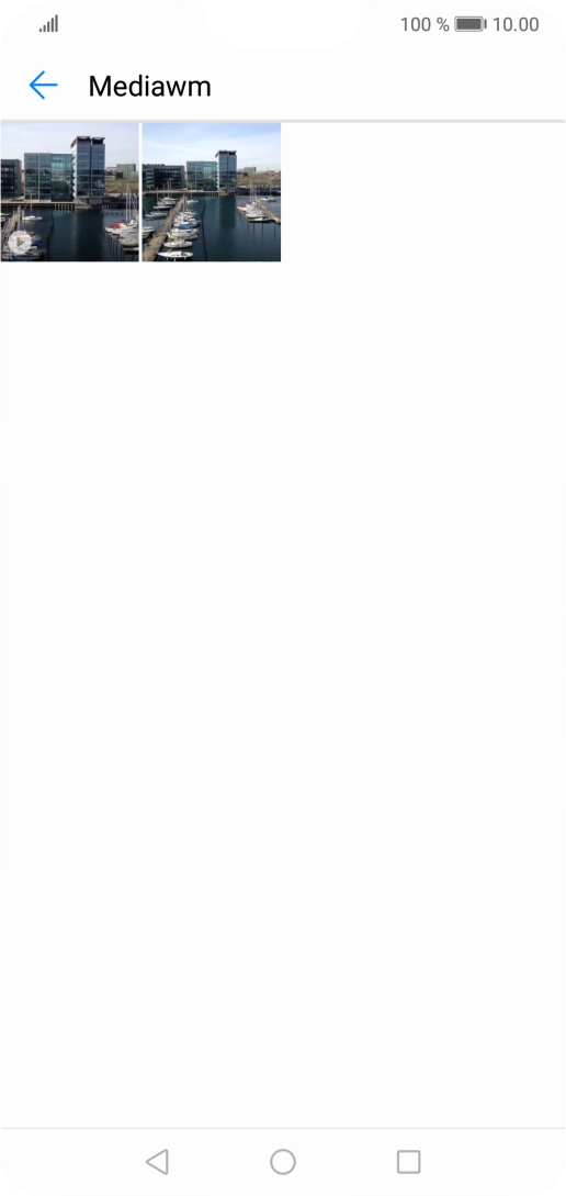 Press and hold any picture or video clip.