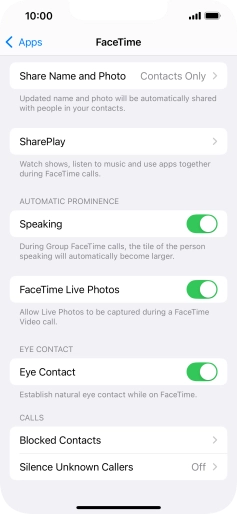 Press SharePlay.