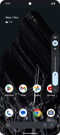 Press the sound icon to turn off the function.