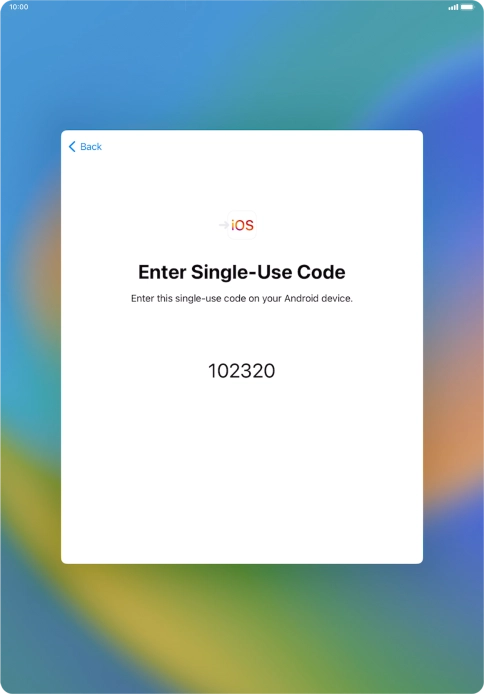Follow the instructions on the screen and in the 