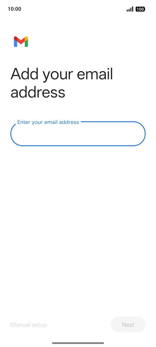 Press the field below 