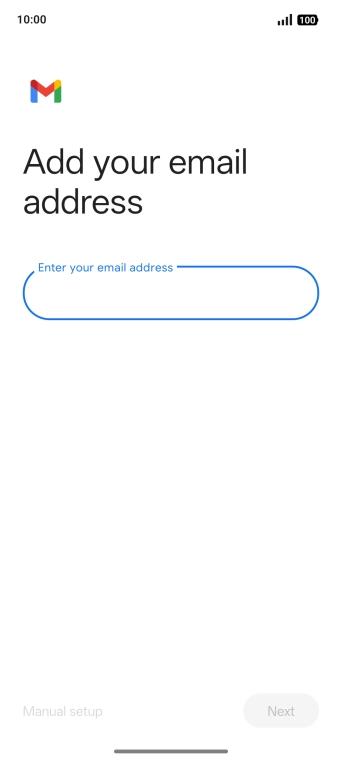 Press the field below 