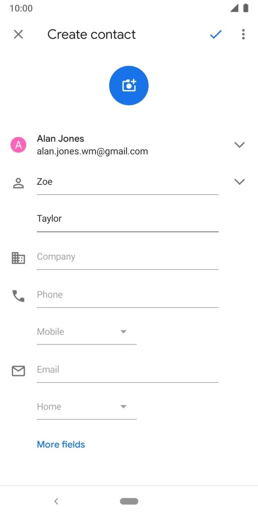 Press Phone and key in the required phone number.