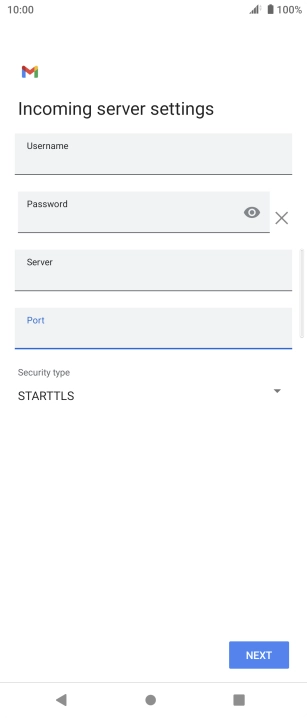 Press the drop down list below 