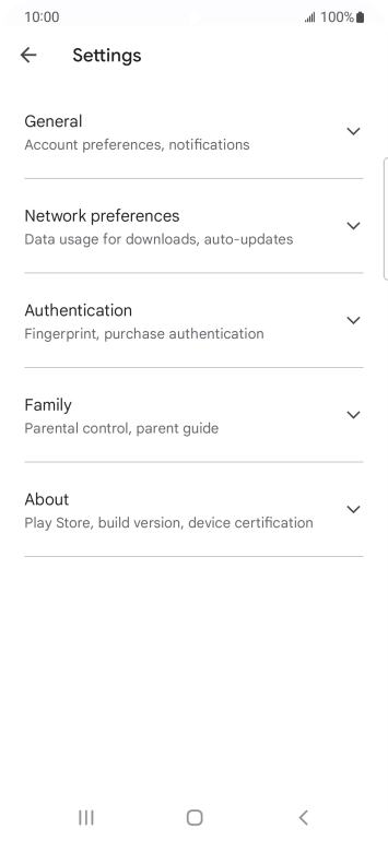 Press Network preferences.