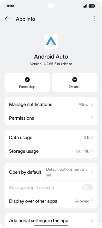 Press Permissions.