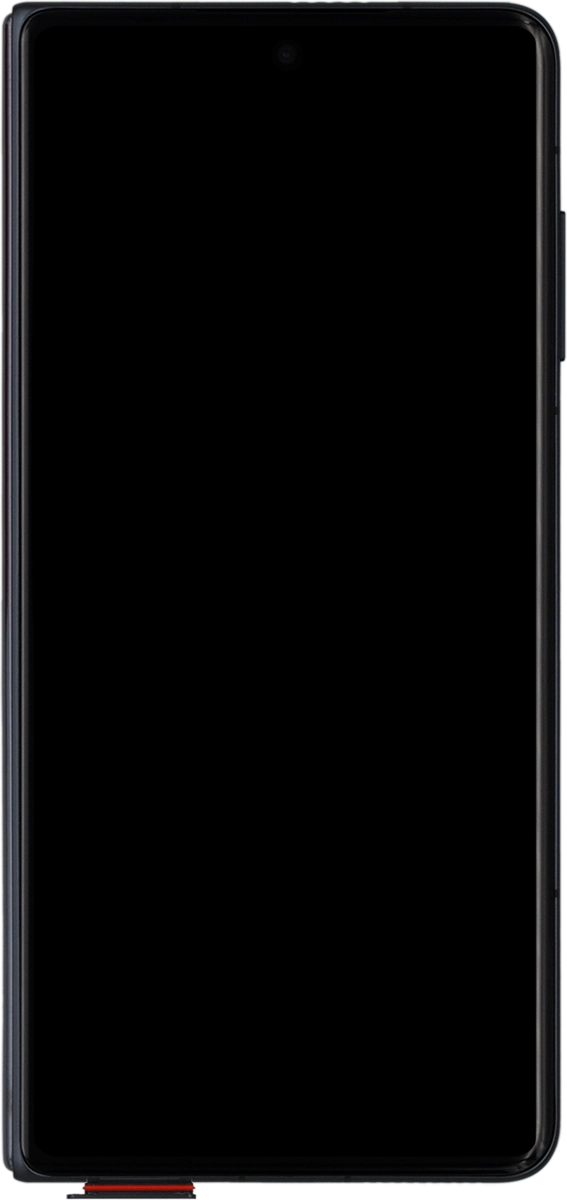 Remove the SIM holder from your phone.