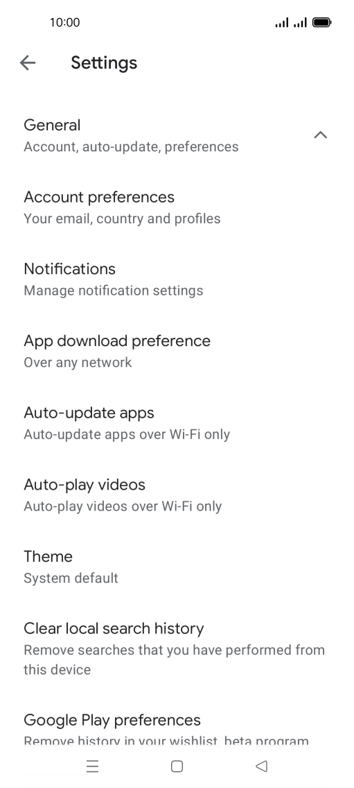 Press Auto-update apps.