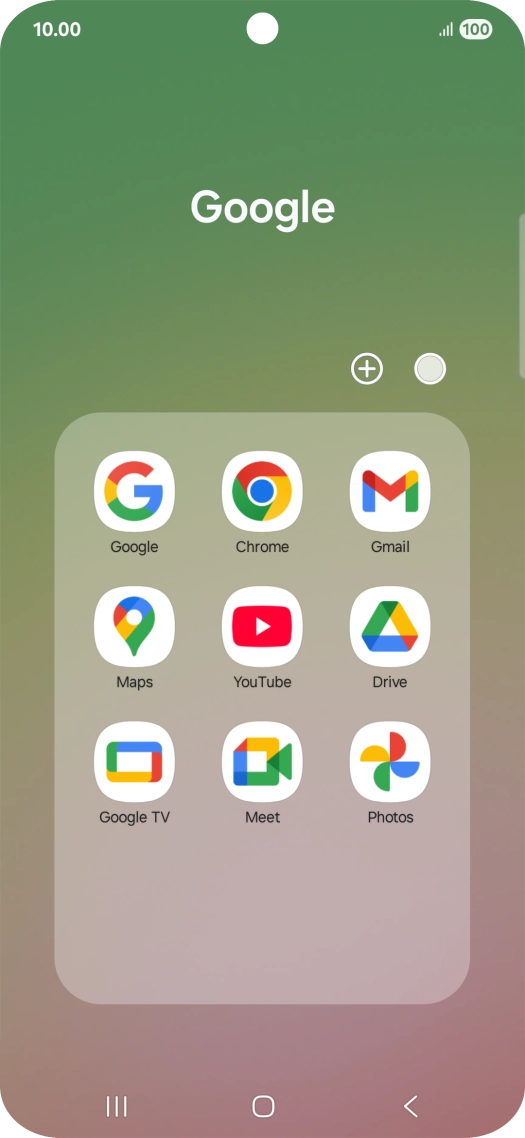 Open YouTube and go to the required video.