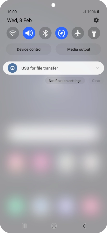 Press the drop down list.