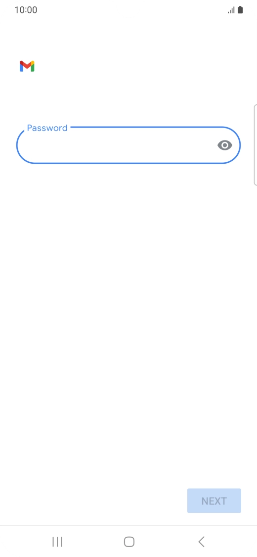 Press the field below 